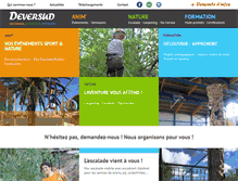 Tablet Screenshot of deversud.com
